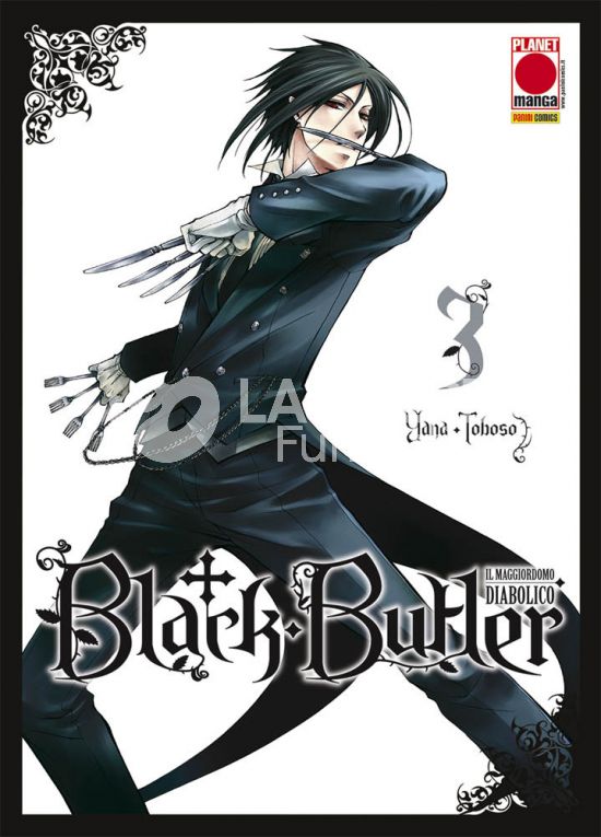 BLACK BUTLER # 3 - IL MAGGIORDOMO DIABOLICO - KUROSHITSUJI - 5A RISTAMPA