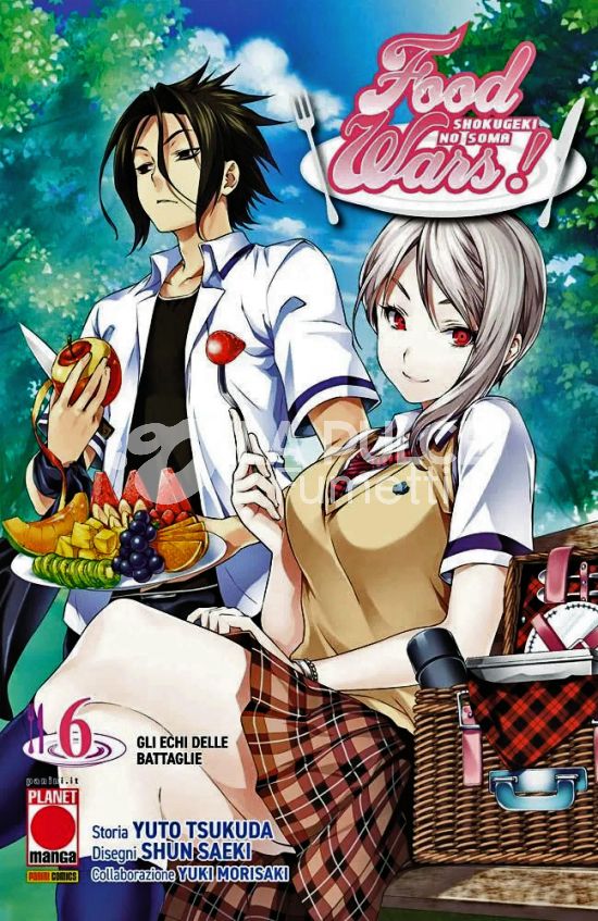 FOOD WARS # 6: GLI ECHI DELLE BATTAGLIE