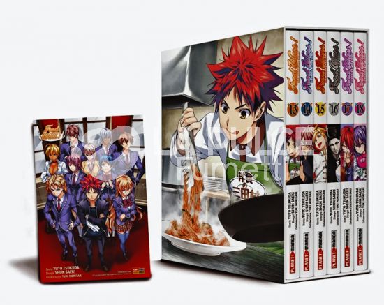 FOOD WARS - COFANETTO # 3 - VOLUMI 13-14-15-16-17-18 + CARTOLINA 1A TIRATURA