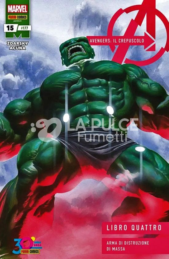 I VENDICATORI # 177 - GLI AVENGERS 15 - AVENGERS: IL CREPUSCOLO 4 (DI 4) + PACCHETTO FIGURINE ALBUM DEADPOOL