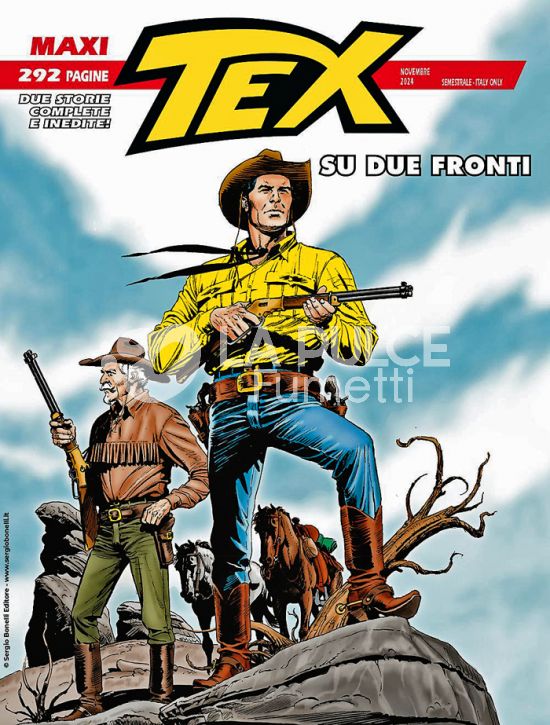 TEX MAXI # 35: SU DUE FRONTI