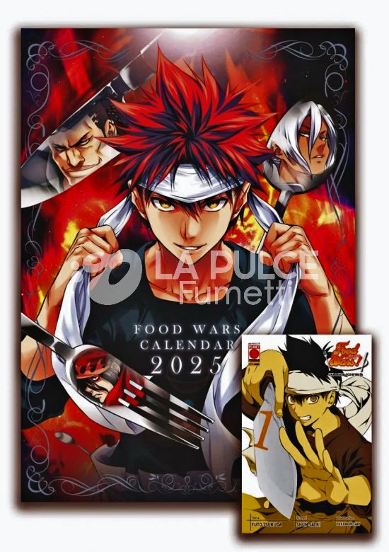 FOOD WARS # 1: UNA LANDA SCONFINATA - VARIANT + CALENDARIO 2025