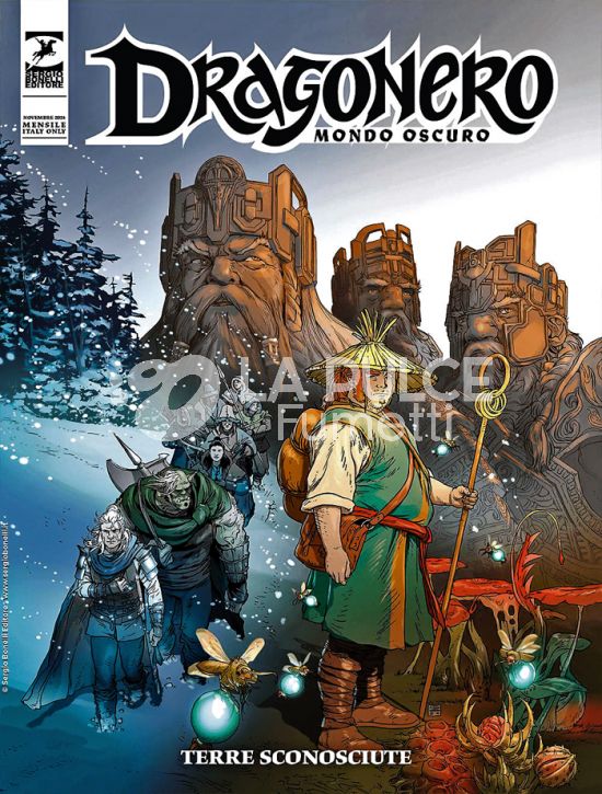 DRAGONERO #   138 - MONDO OSCURO 25 (DI 37): TERRE SCONOSCIUTE
