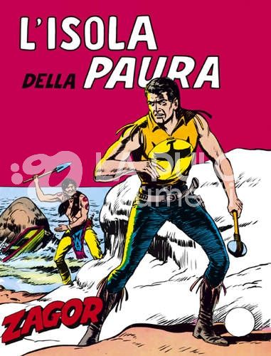 ZAGOR RISTAMPA #    11: L'ISOLA DELLA PAURA DA 200 LIRE