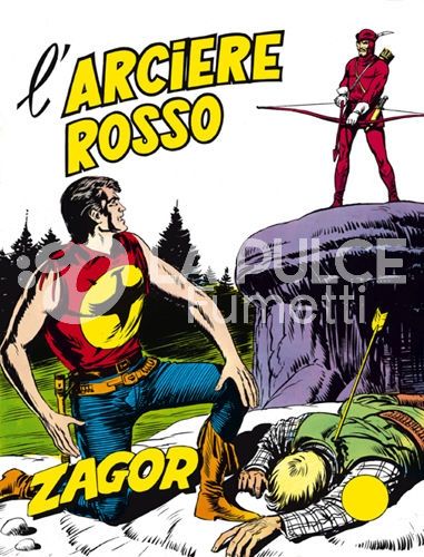 ZAGOR RISTAMPA #    61: L'ARCIERE ROSSO