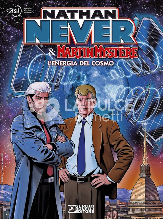 NATHAN NEVER & MARTIN MYSTERE: L'ENERGIA DEL COSMO - CARTONATO