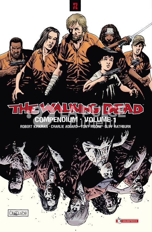 WALKING DEAD COMPENDIUM 1/4 COMPLETA  NUOVI