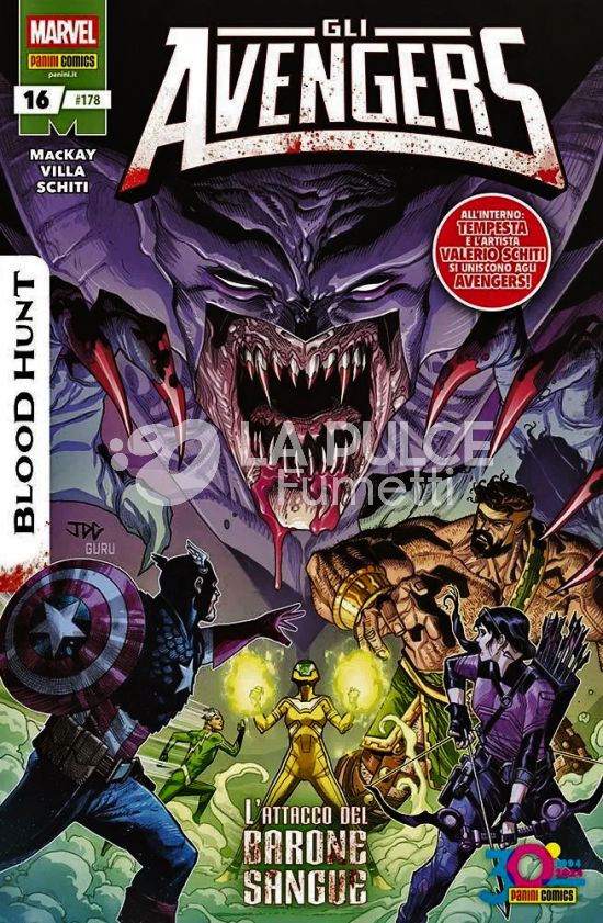 I VENDICATORI # 178 - GLI AVENGERS 16 - BLOOD HUNT