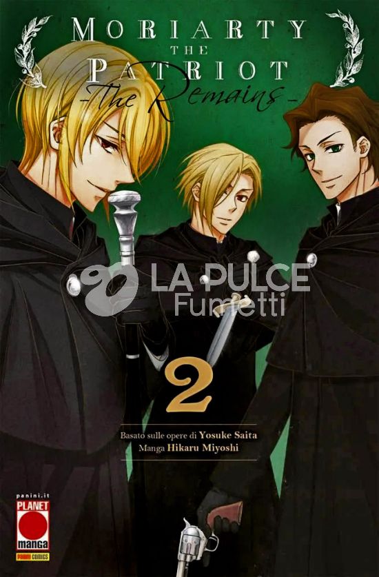 MANGA STORIE NUOVA SERIE # 95 - MORIARTY THE PATRIOT: THE REMAINS 2