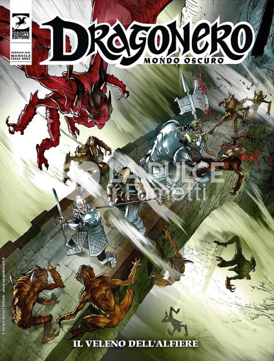 DRAGONERO #   140 - MONDO OSCURO 27 (DI 37): IL VELENO DELL'ALFIERE