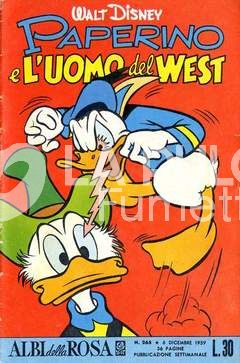 ALBI DELLA ROSA #   265: PAPERINO E L'UOMO DEL WEST