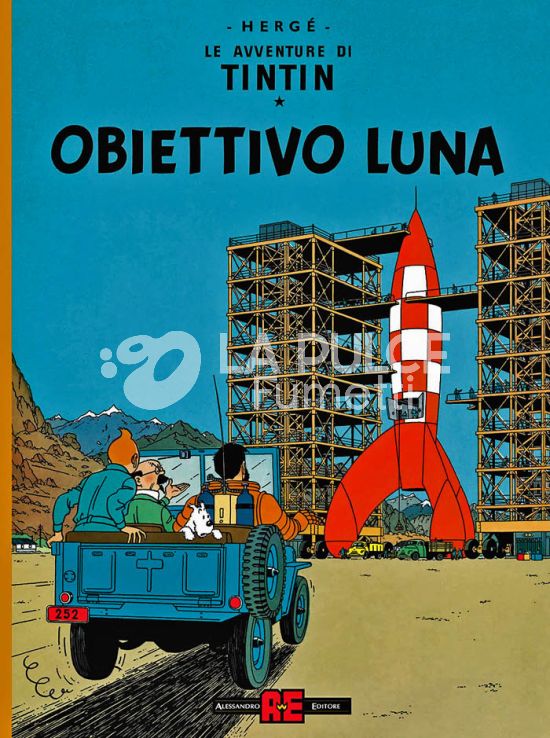 LE AVVENTURE DI TINTIN NUOVA EDIZIONE # 16: OBIETTIVO LUNA
