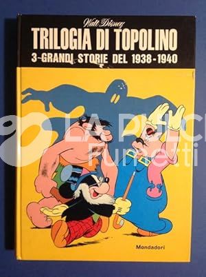 TRILOGIA DI TOPOLINO-3 GRANDI STORIE DEL 1938-1940 EDIZIONE FUORI COMMERCIO
