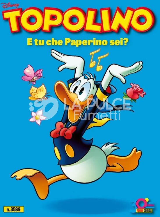 TOPOLINO LIBRETTO #  3589 - COVER PAPERINO FELICE