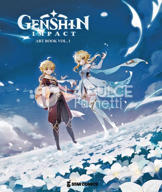 GENSHIN IMPACT ART BOOK #     1 + CARD IN PVC E SHIKISHI