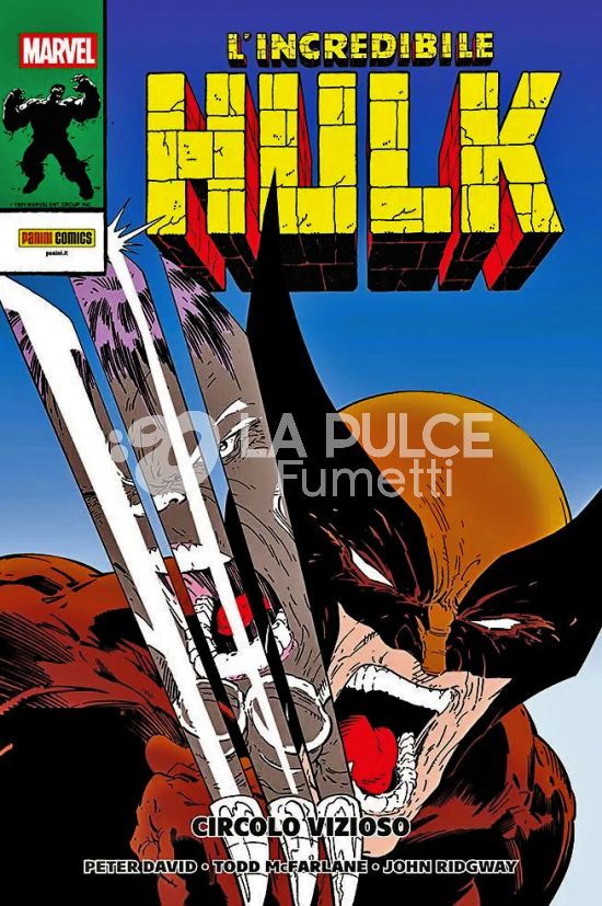 EROI D'AUTORE VINTAGE - L'INCREDIBILE HULK - PETER DAVID # 1: CIRCOLO VIZIOSO - CARTONATO - MARVEL HISTORY
