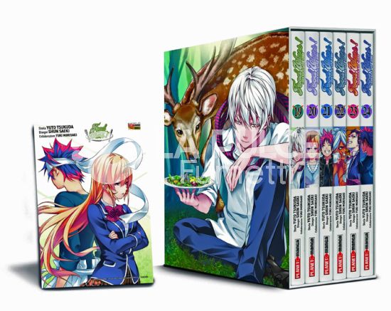 FOOD WARS - COFANETTO # 4 - VOLUMI 19-20-21-22-23-24 + CARTOLINA 1A TIRATURA