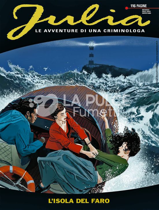 JULIA # 318: L'ISOLA DEL FARO