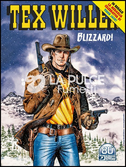 TEX WILLER # 30: BLIZZARD! - NO MEDAGLIA TIGER JACK