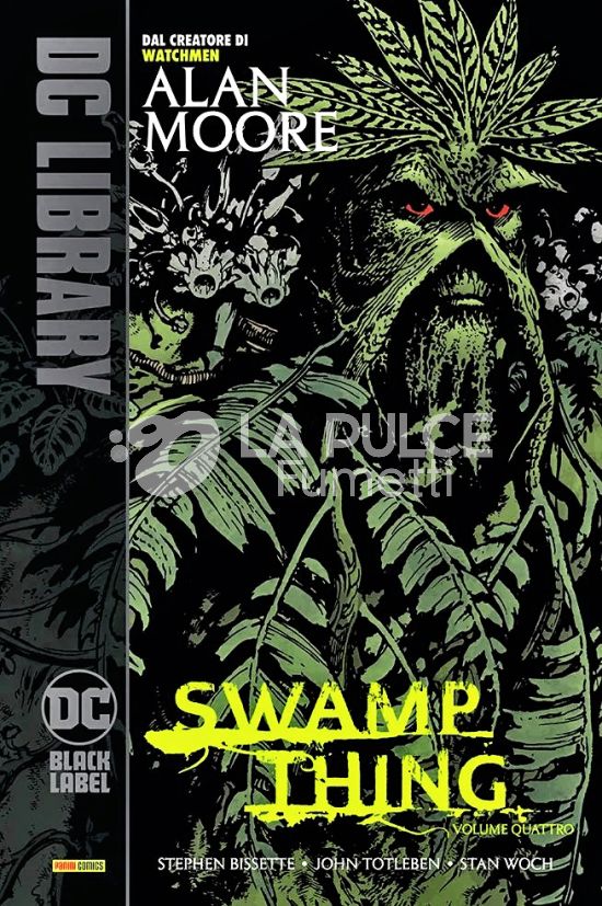 DC BLACK LABEL LIBRARY - SWAMP THING DI ALAN MOORE # 4