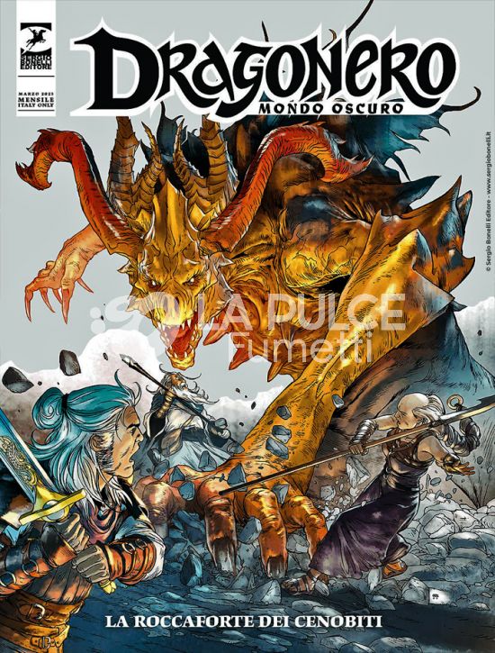DRAGONERO #   142 - MONDO OSCURO 29 (DI 37): LA ROCCAFORTE DEI CENOBITI