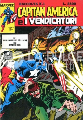 CAPITAN AMERICA E I VENDICATORI RACCOLTA 1/14 MANCA RACCOLTA 6 ( CORRISPONDE 1/41 TRANNE 16+17+18 )