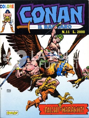 CONAN IL BARBARO COLORE #    11 . I FALCHI DI HARAKHT