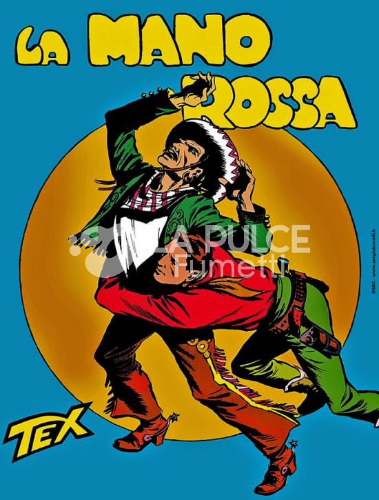 TEX COLLEZIONE BOOK # 1: LA MANO ROSSA