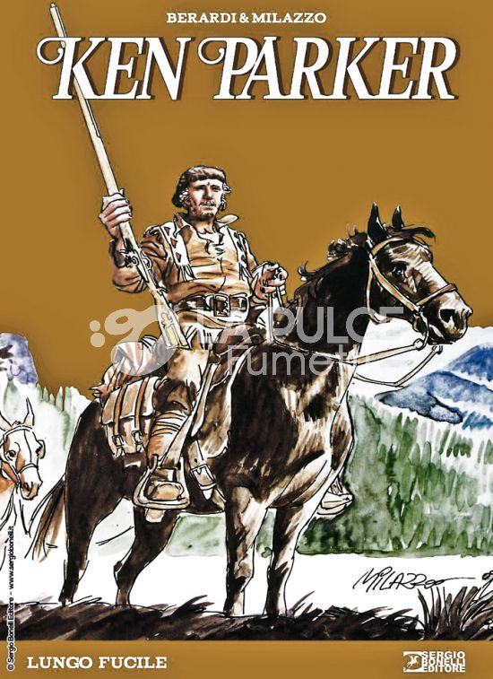 L'ISOLA TROVATA #    24 - KEN PARKER NUOVA EDIZIONE 1: LUNGO FUCILE - VARIANT ORO FUMETTERIA