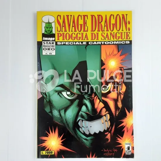 STAR MAGAZINE ORO #    15 - SAVAGE DRAGON PIOGGIA DI SANGUE CARTOOCO