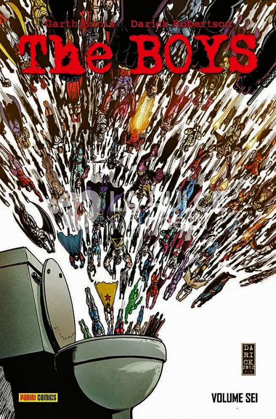 THE BOYS DELUXE # 6 - GARTH ENNIS CELEBRATION VARIANT