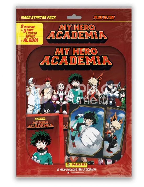 MY HERO ACADEMIA PLUS ULTRA STICKER COLLECTION - STARTER PACK