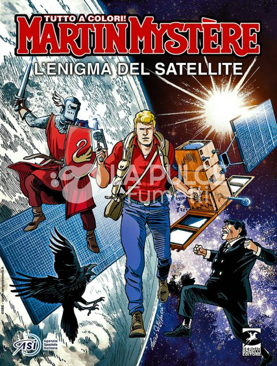 MARTIN MYSTERE GIGANTE # 33 - MARTIN MYSTERE: L'ENIGMA DEL SATELLITE