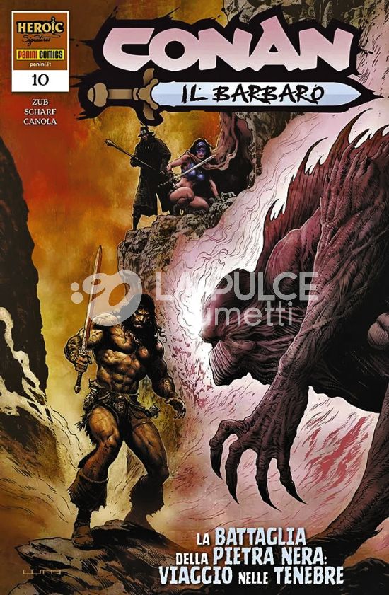 CONAN IL BARBARO # 28 - CONAN IL BARBARO 10 - LA BATTAGLIA DELLA PIETRA NERA