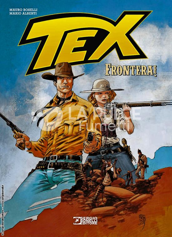 ROMANZI A FUMETTI BONELLI # 18 - TEX D'AUTORE ROMANZI A FUMETTI 2: FRONTERA! - NUOVA EDIZIONE