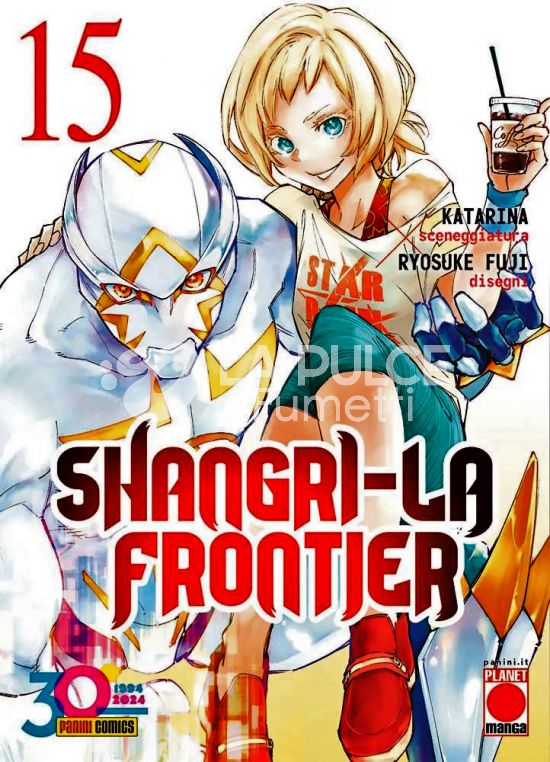 MANGA TOP # 182 - SHANGRI-LA FRONTIER 15 - 1A RISTAMPA