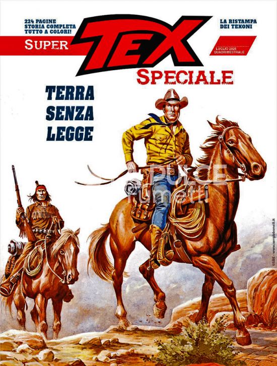 SPECIALE SUPER TEX # 2: TERRA SENZA LEGGE