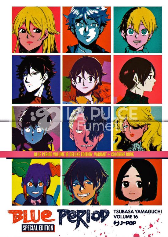 BLUE PERIOD # 16 - DELUXE EDITION - VARIANT + COLORING BOOK