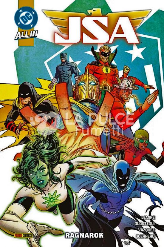 DC COLLECTION INEDITO - JSA # 1: RAGNAROK - ALL IN