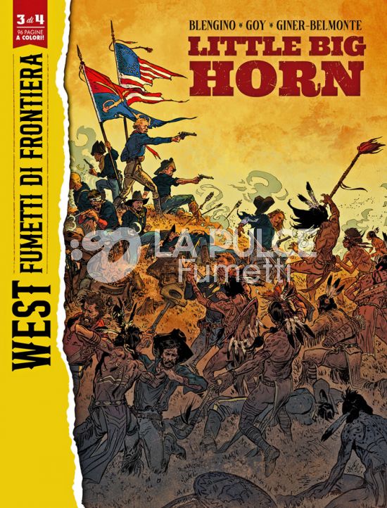 COSMO SERIE GIALLA # 154 - WEST FUMETTI DI FRONTIERA NUOVA SERIE 3 - LITTLE BIG HORN