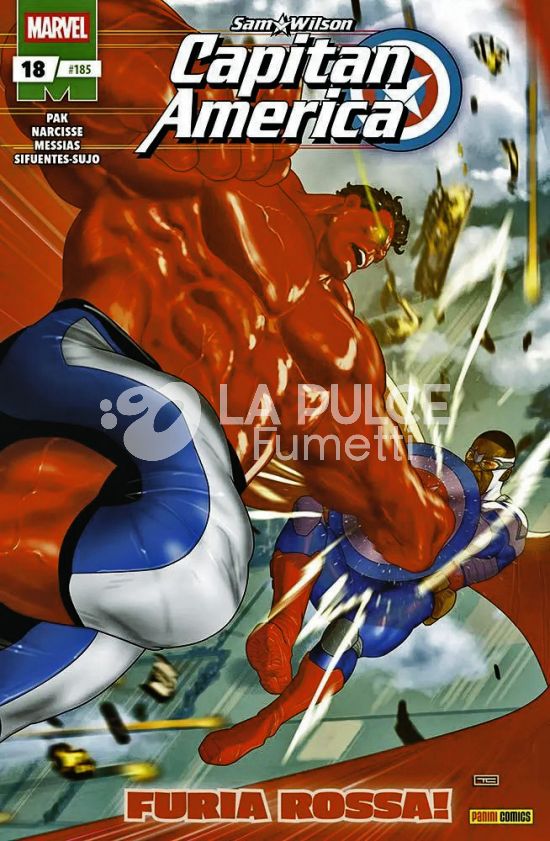 CAPITAN AMERICA # 185 - CAPITAN AMERICA 18 - SAM WILSON