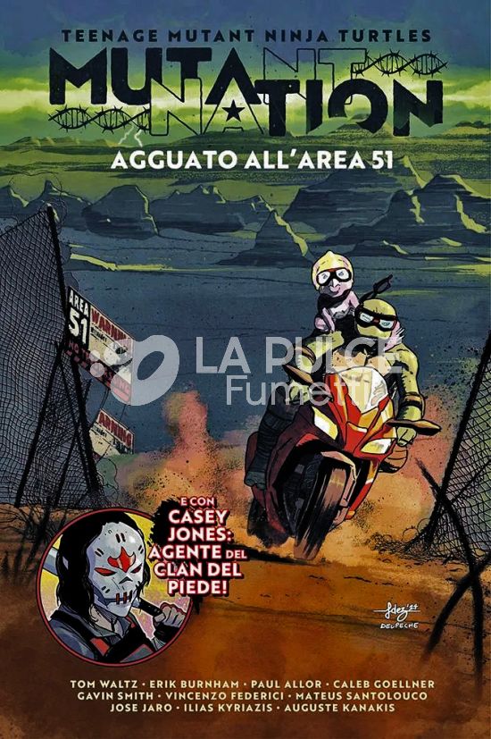TEENAGE MUTANT NINJA TURTLES - MUTANT NATION # 1: AGGUATO ALL’AREA 51