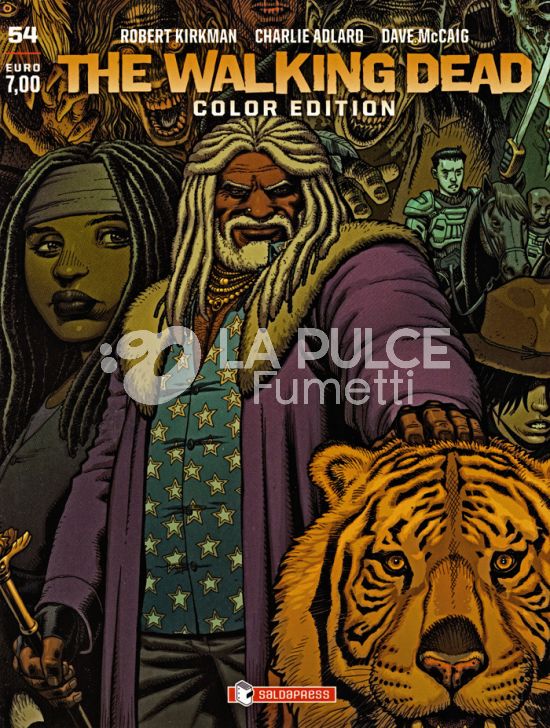 WALKING DEAD COLOR EDITION # 54 - VARIANT - 1000 COPIE NUMERATE