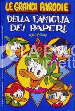 GRANDI PARODIE:2 DELLA FAMIGLIA DEI PAPERI CARTONATO SUPPL. A CWD N 137