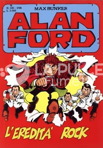 ALAN FORD ORIGINALE # 345: L'EREDITA' ROCK