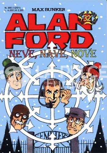 ALAN FORD ORIGINALE # 390: NEVE, NAVE, NOVE