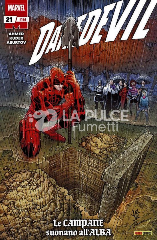 DEVIL E I CAVALIERI MARVEL # 166 - DAREDEVIL 21