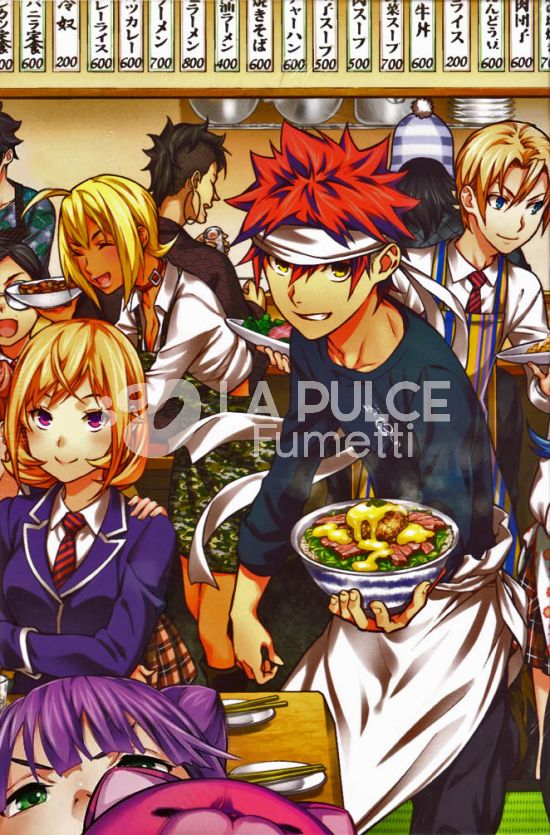 FOOD WARS - COFANETTO # 6 - VOLUMI 31-32-33-34-35-36 + CARTOLINA 1A TIRATURA