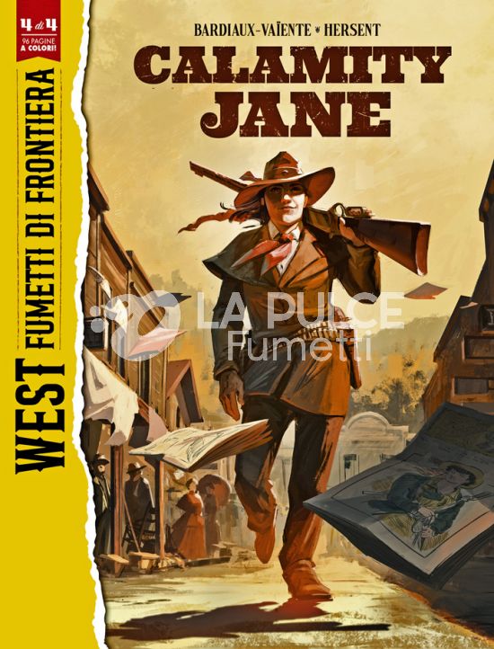 COSMO SERIE GIALLA # 155 - WEST FUMETTI DI FRONTIERA NUOVA SERIE 4 - CALAMITY JANE