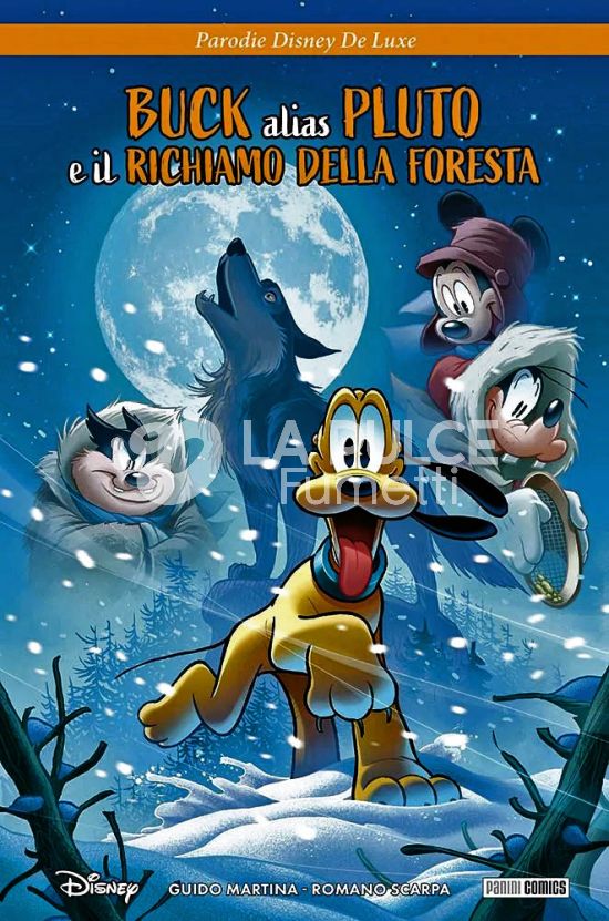 TOPOLINO LIMITED DISNEY DE LUXE EDITION # 53 - BUCK ALIAS PLUTO E IL RICHIAMO DELLA FORESTA - PARODIE